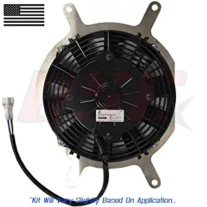 High Performance Replacement Radiator Cooling Fan For 2007-2011 YAMAHA GRIZZLY 700