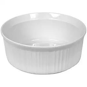 CorningWare French White 2-1/2-Quart Round Dish