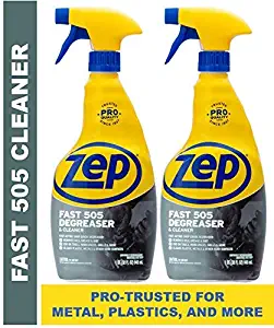 Zep Fast 505 Cleaner & Degreaser ZU50532 (Pack of 2) - Great for Grills, Plastics, Metal, and More!