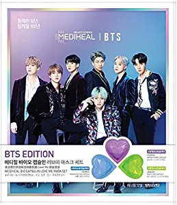 MEDIHEAL Official [Korea's No 1 Sheet Mask] Bio Capsulin Love Me Mask Set [BTS Edition]