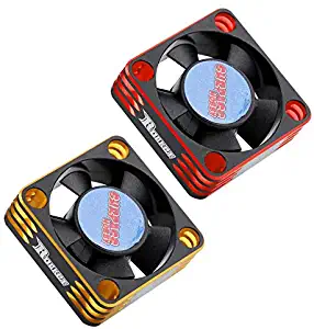 SURPASS HOBBY Rocket Series Aluminium Cooling Fan 28000RPM Heat Dissipation for 540 Brushless Motor Small Size RC Car Accessory