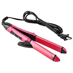 2 in 1 Hair Straightener Curling Iron Multifunctional Hair Curler Ceramic Straight and Curl Hair Care Styling Tools By S-power