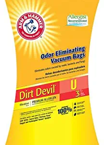 Arm & Hammer Dirt Devil Style U Premium Allergen Vacuum Bags, None