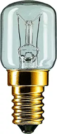 Philips 25 Watt, 230-240 Volt Clear T25 European Appliance and Oven Bulb