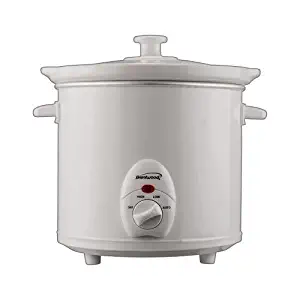 BRENTWOOD SC135W Brentwood 3-Quart Slow Cooker (White Body) by Brentwood