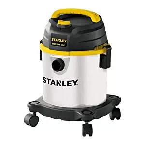 Stanley Wet/Dry Vacuum, 3 Gallon, 4 Horsepower, Stainless Steel Tank