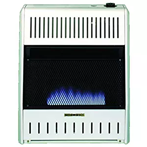 PROCOM HEATING MGT20BF 20,000 BTU Dual Fuel Blue Flame Gas Wall Heater