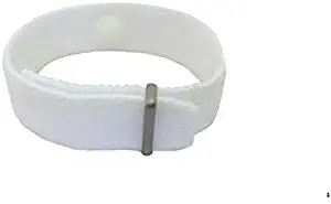 Hot Flash Relief, Menopause Bracelet, Hot Flush Bracelet, Sleep Bracelet, Emotion Bracelet (Single Band) White (Medium 7 in)