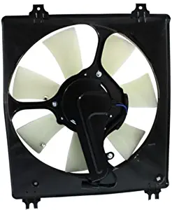 CPP Passenger Side Single Cooling Fan for 2009-2013 Acura TL AC3020100