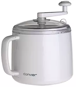 Donvier 837409W 1-Quart Ice Cream Maker