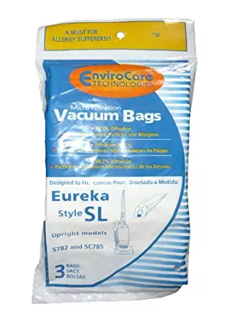 EnviroCare Replacement Vacuum Bags for Eureka, Electrolux and Sanitaire Style SL Uprights 24 Bags