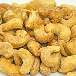 Fire Roasted Cashews with Sea Salt Resealable Bag, Snacks for Thought 2 Lb.