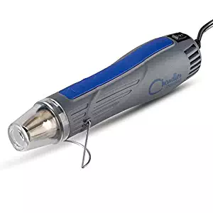 Chandler Tool Embossing Heat Gun - 300 Watt - Dual-Temperature Professional Heat Tool - for Embossing Shrink Wrapping Paint Drying Crafts Electronics DIY (Blue)