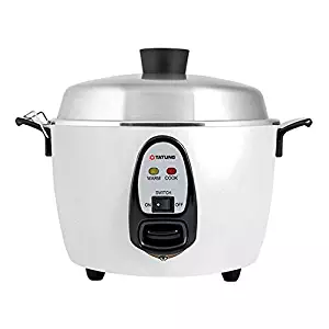 Tatung – TAC-10G (SF) – 10 Cup Rice Cooker – White Aluminum Cook Pot