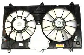 TYC 620690 Honda Accord Replacement Radiator/Condenser Cooling Fan Assembly