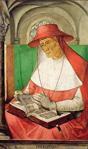Imagekind Wall Art Print entitled Portrait Of St. Jerome by The Fine Art Masters | 9 x 16