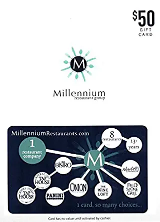 Millennium Restaurant Group Gift Card