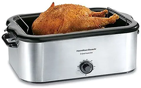 Hamilton Beach 32229 22-Quart Roaster Oven, Stainless Steel (Discontinued) (Renewed)