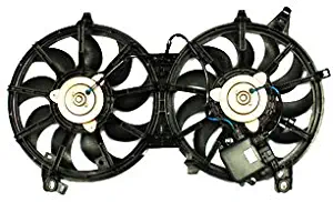 TYC 621840 Infiniti G35 Replacement Radiator/Condenser Cooling Fan Assembly