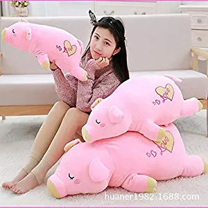Cute Soft Pink Pig Feather Cotton Stuffed Pig Plush Toy Doll Soft Long Pillow Animal Toys For Girlfriend Children Teen Must Haves Gift Box Boys Favourite Characters Superhero Coloring Unboxing