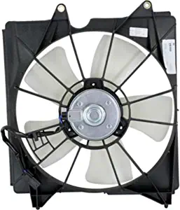 CPP Passenger Side Radiator Single Cooling Fan for 08-09 Honda Accord HO3115148