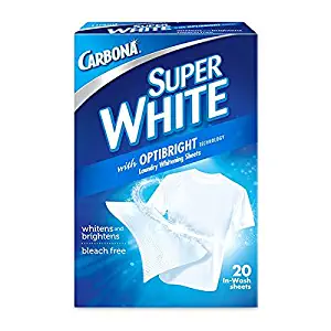 Delta Carbona Super White Sheets, 20 Ounce Pack of 4
