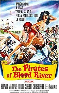 The Pirates Of Blood River - 1962 - Movie Poster Magnet