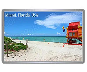 Miami Beach Florida USA - Souvenir Fridge Magnet (Standard: 70x45mm)