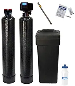 FLEX LINE ADAPTER INCLUDED-AFWFilters Built Fleck 5600SXT 48,000 Grain Water Softener with Upflow Carbon Filter (10% Resin with Carbon)