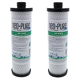 Neo-Pure WaterPur KW1 Replacement RV Water Filter NP-KW1 2-PK