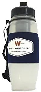 Wise Company, Seychelle Water Filter Bottle with Flip Top, BPA-Free, 28oz