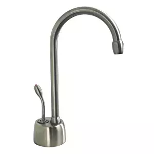 Westbrass D271-07 Velosah Single Handle Instant Hot Water Dispenser Faucet Only, Satin Nickel