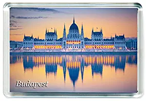 K078 Budapest Jumbo Refrigerator Magnet Hungary Travel Fridge Magnet