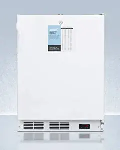 Accucold FF7LPROADA 24 in. Wide NSF Compliant ADA Height All Refrigerator with Digital Controls44; Probe Hole & Lock