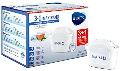 Brita 3 + 1 Cartridges maxtra-Pack, White, Plus