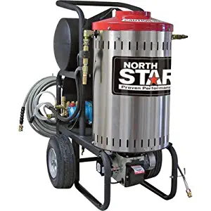 NorthStar Electric Wet Steam and Hot Water Pressure Washer - 2750 PSI, 2.5 GPM, 230 Volt