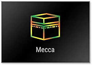 Mecca, Makkah, Saudi Arabia Abstract Illustration Classic Fridge Magnet