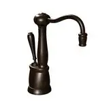 InSinkErator Indulge Single Lever Handle Deckmount Instant Hot Water Dispenser Swivel Spout in Oil Rubbed Bronze