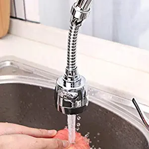 Kouye Head Aerator Adjustable Faucet Water Filter Nozzle Filter Adapter Water Saving Connector 360°Swivel Tap Aerator Diffuser