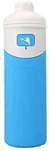 NatraCure Collapsible Water Bottle - BPA-Free - (Choose Standard or Insulated for Hot/Cold) - Best Reusable Sports Hydration System