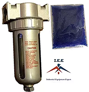3/8" Compressed Air In Line Filter Desiccant Dryer Moisture Water Separator New