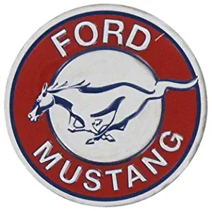 FORD MUSTANG METAL EMBOSSED MAGNET GT Shelby Cobra Ice Box Refrigerator Fridge Tool Box Office Garage Sign Camaro Corvette MAN CAVE