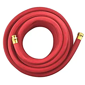 Flexon FAR3450 3/4-Inch x 50-Foot Heavy Duty Premium Farm & Ranch Rubber Garden Hose