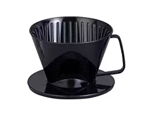 HAROLD 2661 NT1044 Plastic Coffee Maker Filter Cone Medium Black