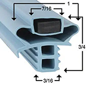 Delfield 4460N-12 Door Commercial Refrigeration Gasket – Made in the USA – Premium Quality – Easy to Install