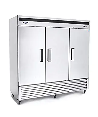 Commercial Freezer,ATOSA MBF8504 3-Door Bottom Mount