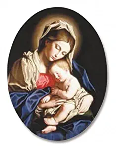 Madonna and Child Flexible Refrigerator Magnet, 3 Inches