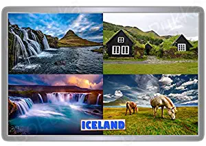 Iceland - Souvenir Fridge Magnet (Standard: 70x45mm)