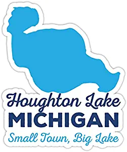 R and R Imports Houghton Michigan Souvenir Decal Sticker 4 Inch