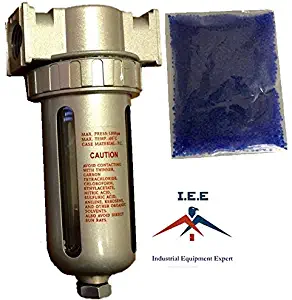 1/2" Compressed Air In Line Filter Desiccant Dryer Moisture Water Separator New